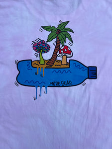 Plastic Jungle Tee (Pink Tye Dye)