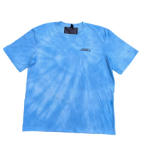 Load image into Gallery viewer, Plastic Jungle Tee (Blue Tye Dye)