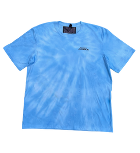 Plastic Jungle Tee (Blue Tye Dye)