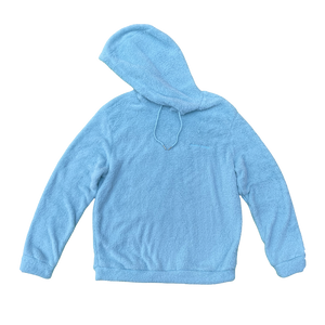 Fuzzy Blue Hoodie