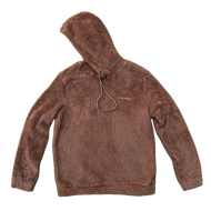 Fuzzy Brown Hoodie