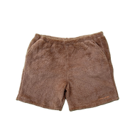 Fuzzy Brown Shorts