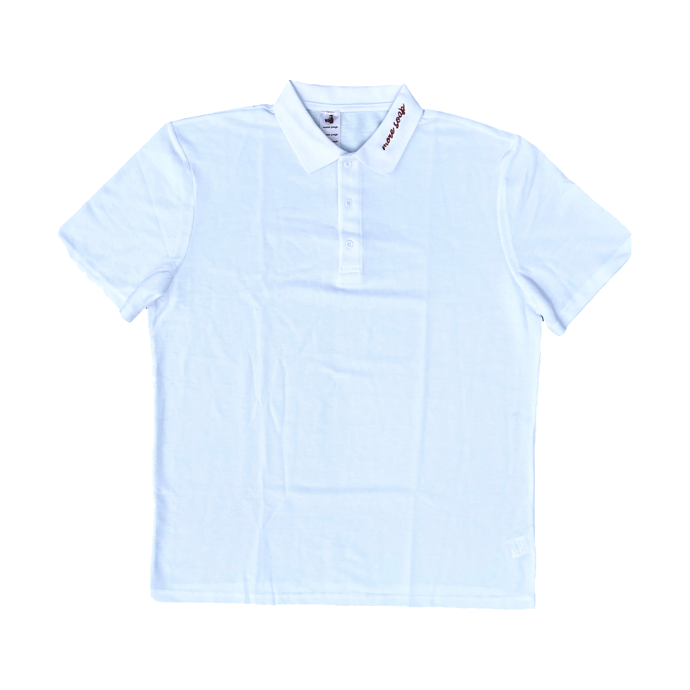 Embroidered Collar Polo Shirt